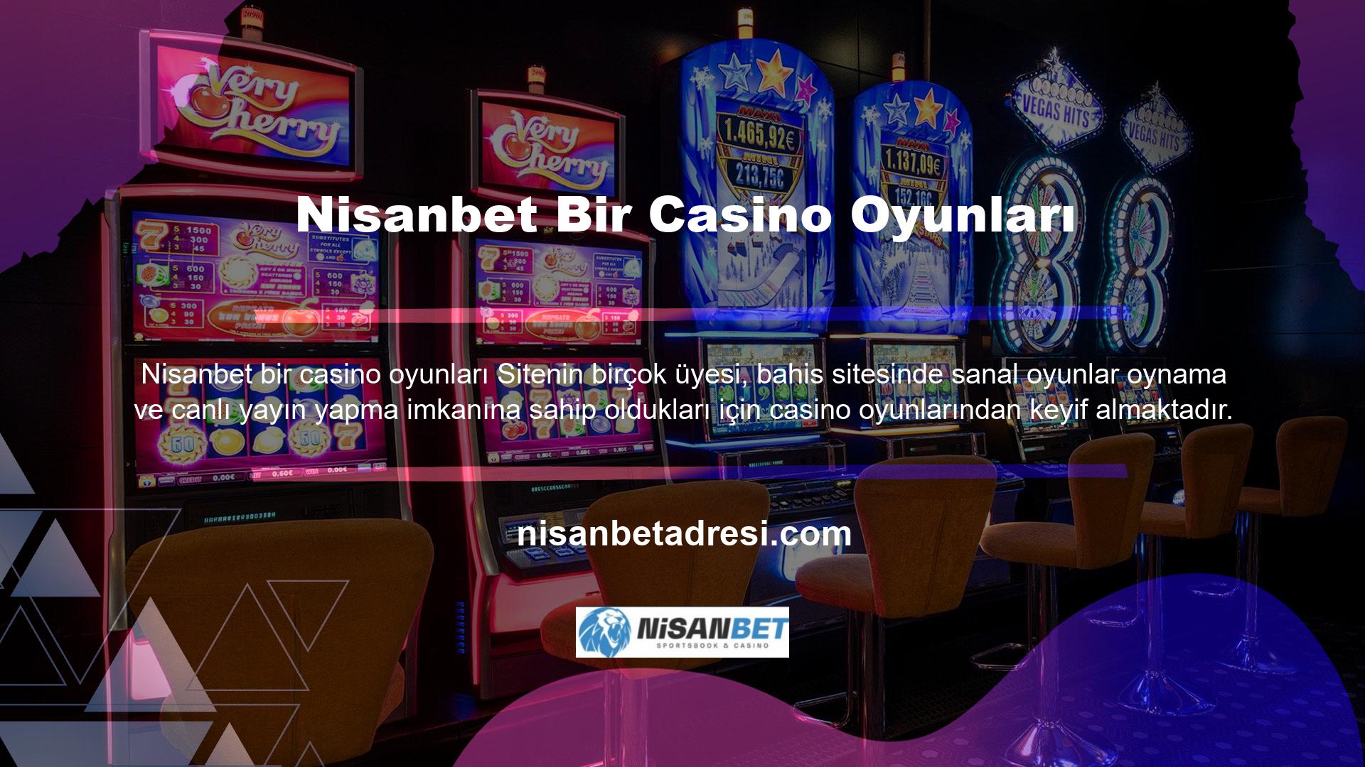 Yüksek faiz oranları ve bahis sitesinin altyapısı ile site üyeleri canlı casino oyunlarında kaliteli ve güvenilir bahis bekleyebilirler