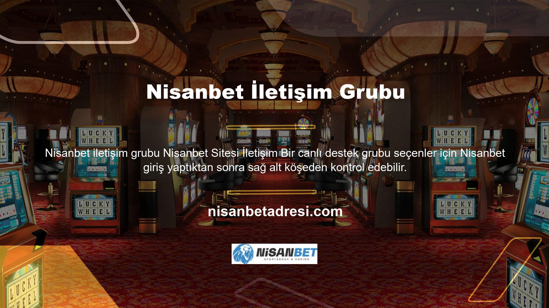 Nisanbet Site İletişim İletişimi Nisanbet Erişmek için boş bir alanı bir bağlantı ile doldurun ve tıklayın